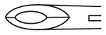 RU 8091-02 / Laminektomiezange Weil-Blakesley, 45° Aufgebogen, Maulbreite 3,5 mm,