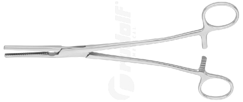 RU 3383-01 / Pinza Per Parametrio Rogers, Retta 22 cm