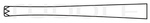 RU 3148-13 / Hemost. Fcps Chaput, Str. 13,5 cm - 5 "