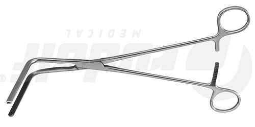 RU 3434-02 / Vaginal Fcps, Cvd., 80mm
 Jaw 23 cm, 9"