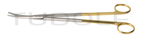 RU 1334-23M / Präp. Schere Metzenbaum, Geb., Tc/Mc 23,0 cm