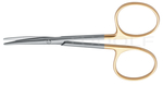 RU 1281-49 / Dissecting Scissors Baby-Metzenbaum, Curved, TC, 9 cm - 3 1/2"