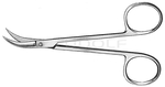 RU 2416-11 / Fine Scissors, Angled 11,5 cm - 4 1/2"