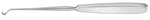 RU 6105-01 / Ligature Needle Deschamps, Blunt, Small, for Right Hand, 22.5 cm, Left Curved