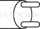 HF521-159 / Bipol. Pinzette, 2-Pin Stecker, Bayonettf. 18cm
, 2,0mm
, Non-Stick