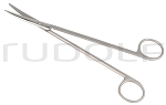 RU 1331-20S / Scissors Metzenb. Supreme, Bl/Bl, Cvd. 20 cm, 8"